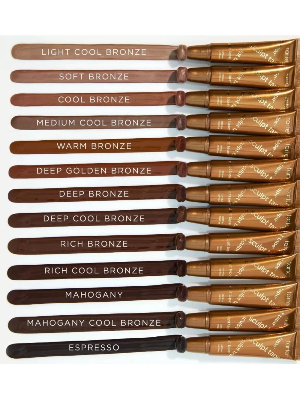 TARTE SCULPT TAPE  CONTOUR:-COOL BRONZE-LIGHT to LIGHT MEDIUM SKIN TONES